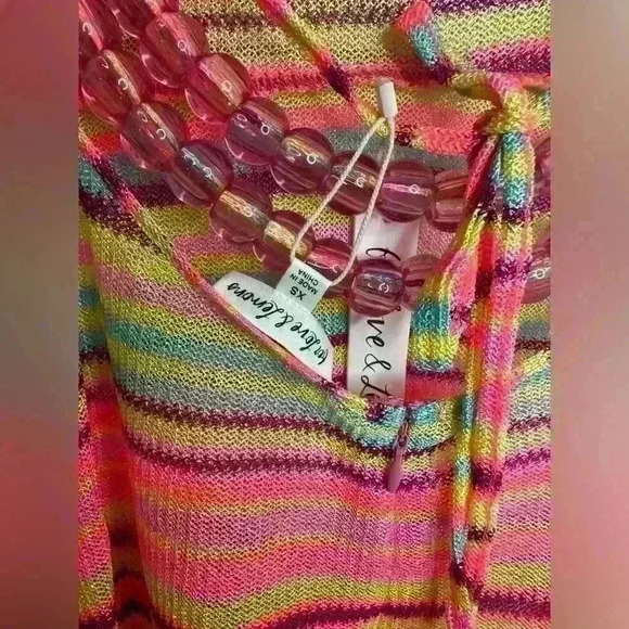 For Love & Lemons Women's Multi Dress Size XS - Picture 5 of 5